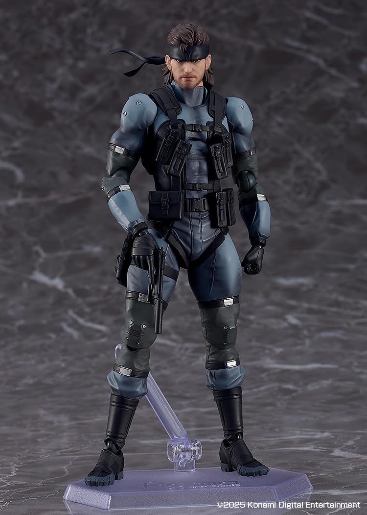 Max Factory Figma Solid Snake MGS2 Ver Updated Edition Action Figure- Japan Figure Store - #1 Bring To You The Best Japanese Goods