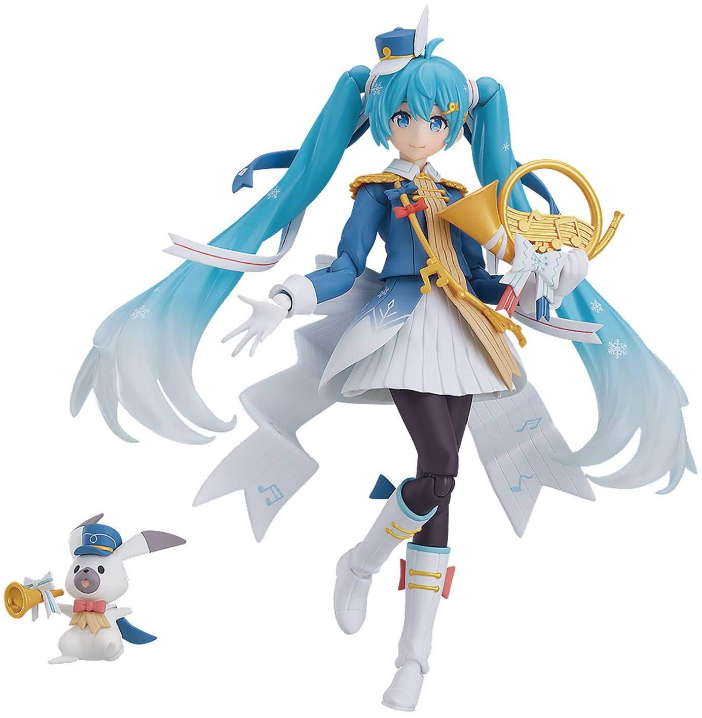 Max Factory Figma Snow Miku Snow Parade Ver Goodsmile Exclusive Figure- Japan Figure Store - #1 Bring To You The Best Japanese Goods