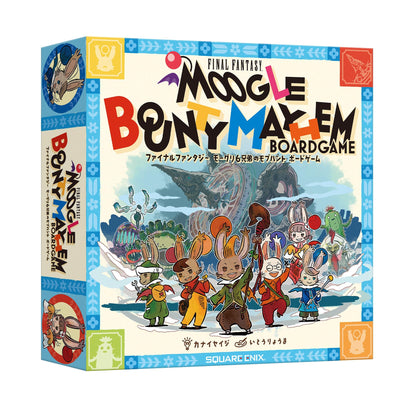Square Enix Final Fantasy Moogle Bounty Mayhem Board Game for All Ages- Japan Figure Store - #1 Bring To You The Best Japanese Goods