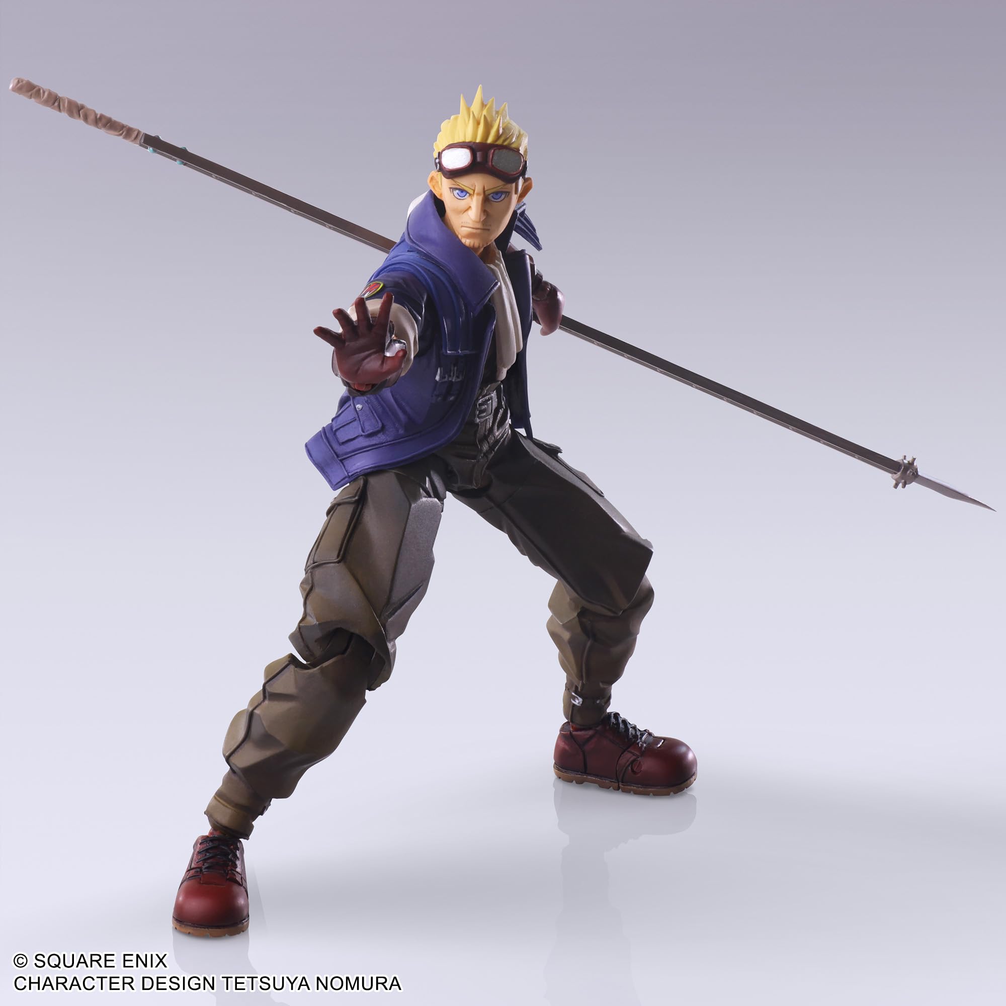 Square Enix Final Fantasy VII Cid Highwind Bring Arts Action Figure Collectible- Japan Figure Store - #1 Bring To You The Best Japanese Goods