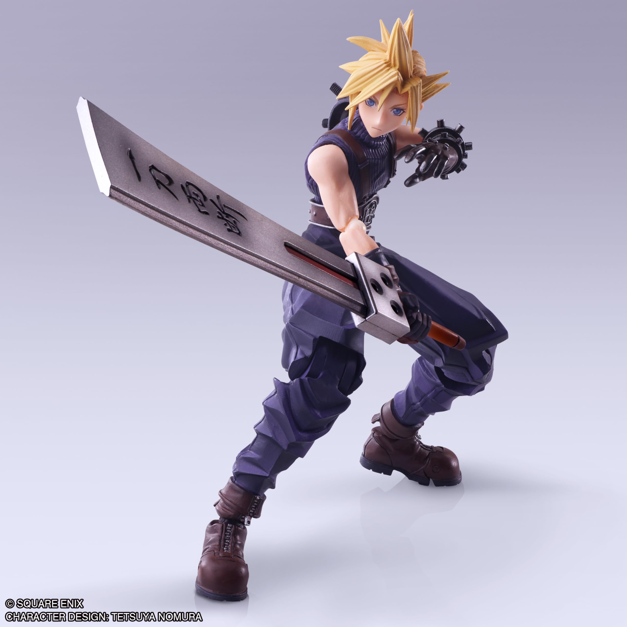 Square Enix Final Fantasy VII Cloud Strife Bring Arts Hardedge Action Figure- Japan Figure Store - #1 Bring To You The Best Japanese Goods
