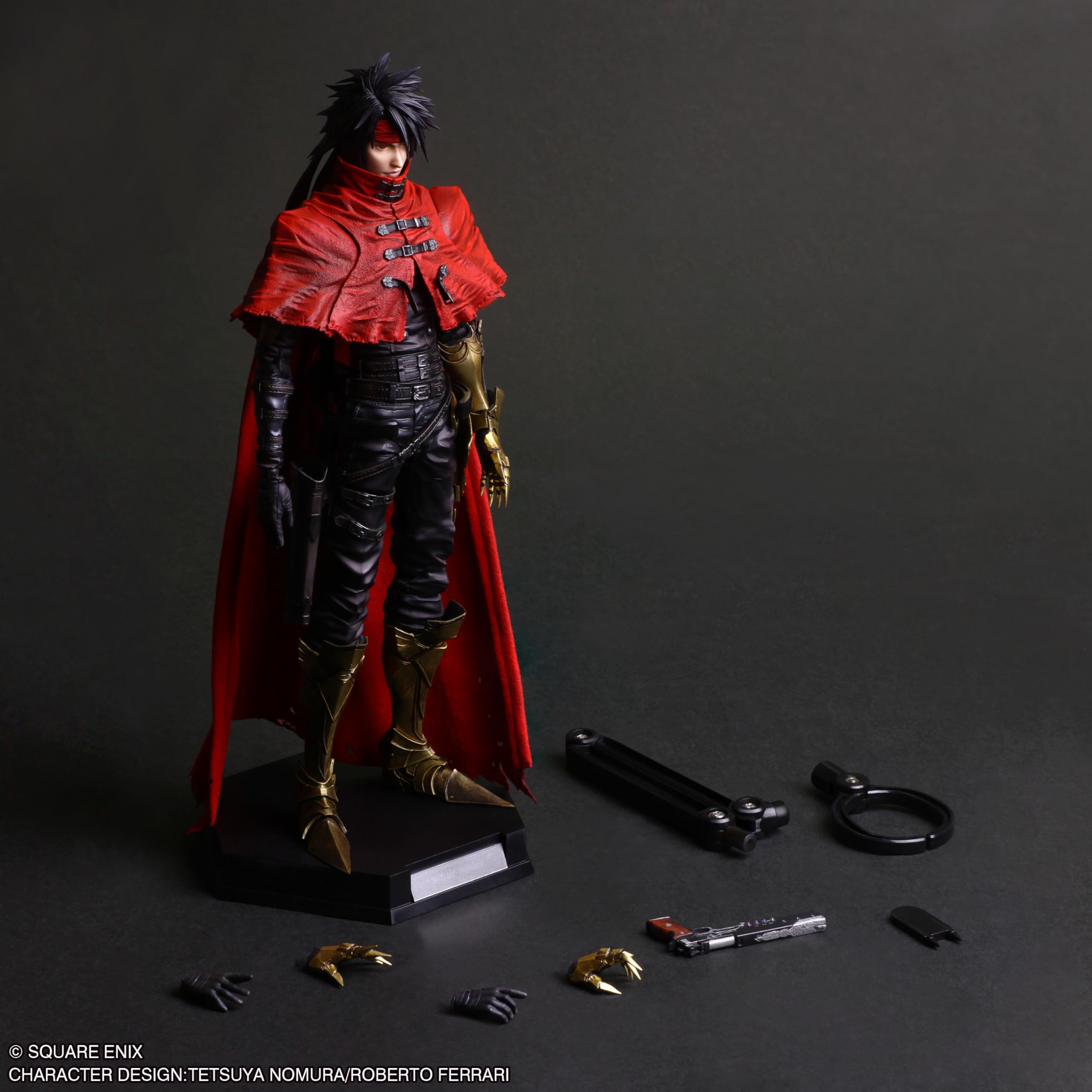 Square Enix Final Fantasy VII Rebirth Play Arts Shin Vincent Valentine Figure- Japan Figure Store - #1 Bring To You The Best Japanese Goods