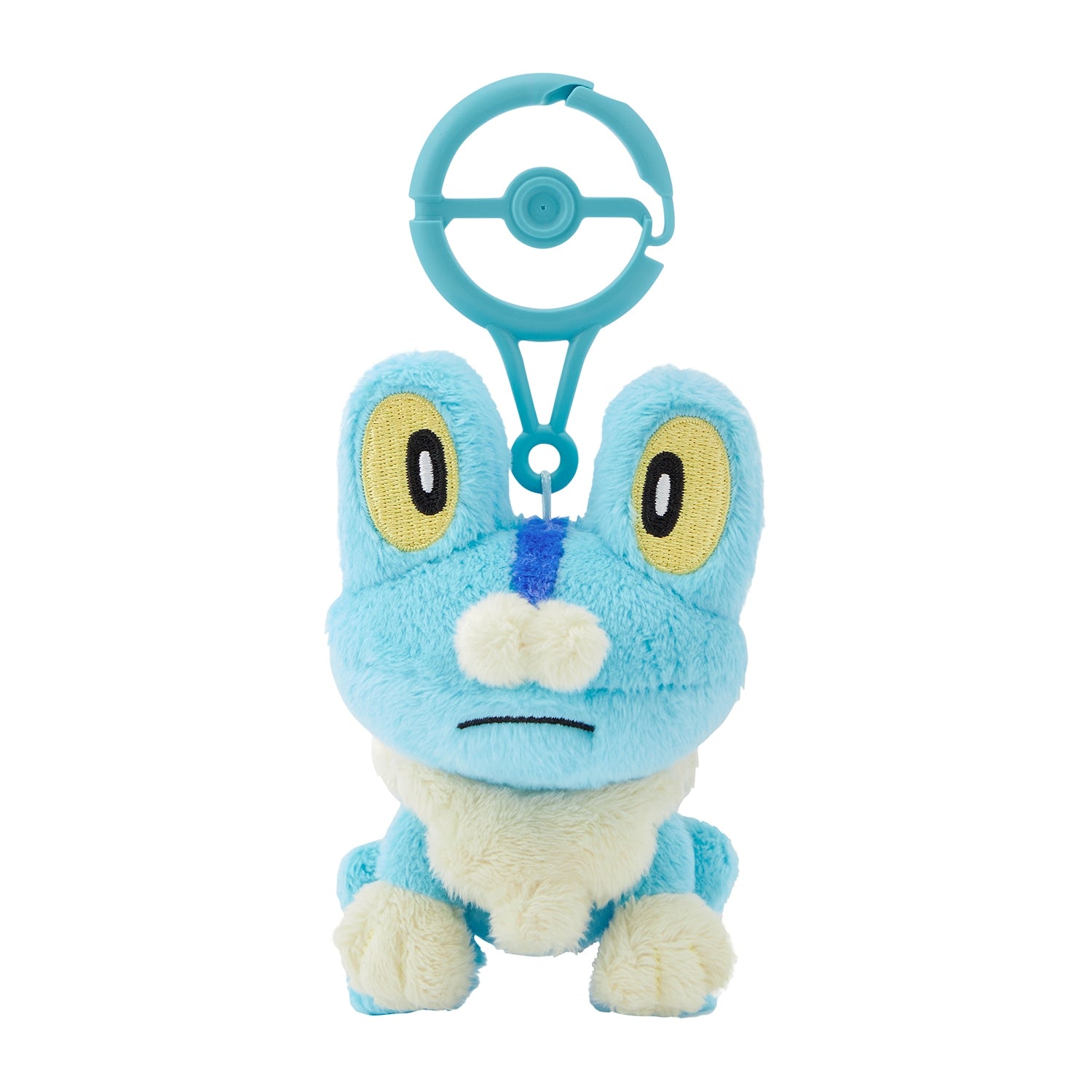 Pokemon Center Froakie Mascot Keychain with Carabiner Attachment- Japan Figure Store - #1 Bring To You The Best Japanese Goods