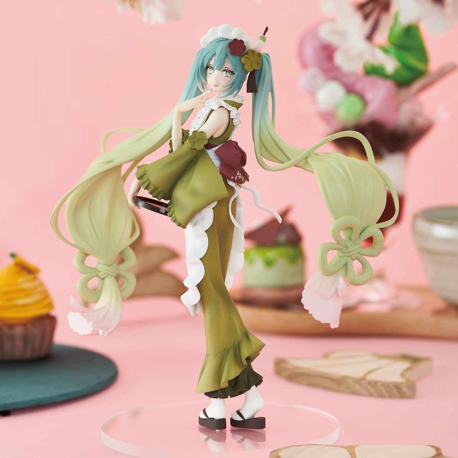 Furyu Hatsune Miku Exc∞d Creative Matcha Parfait Figure Official Merchandise