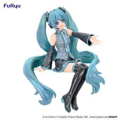 Furyu Lottery Hatsune Miku Noodle Stopper Figure Pearl Color Version