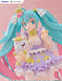 Furyu Tenitol Hatsune Miku Yumekawa Princess Lavender Figure 210mm Tall
