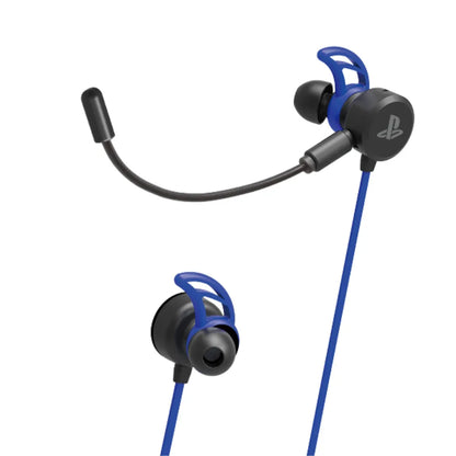 HORI Ps4 Playstation 4 Gaming In-Ear Headset Blue- Japan Figure Store - #1 Bring To You The Best Japanese Goods