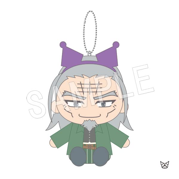 Chugai Mining Golden Kamuy Sanrio Hijikata Toshizou Kuromi Plush Mascot- Japan Figure Store - #1 Bring To You The Best Japanese Goods
