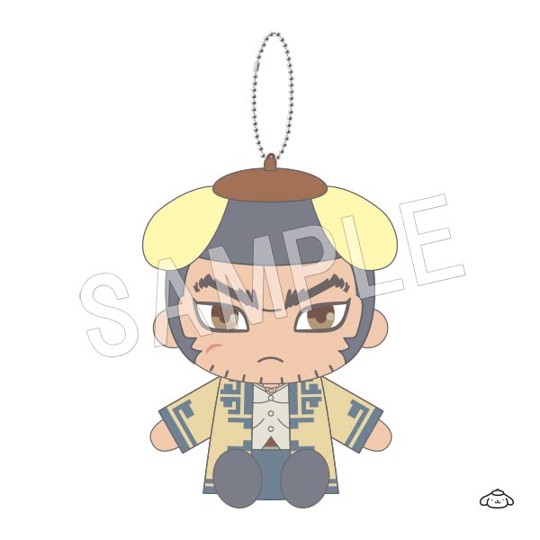 Chugai Mining Golden Kamuy Sanrio Tanigaki Genjirou Pom Pom Purin Plush Mascot- Japan Figure Store - #1 Bring To You The Best Japanese Goods
