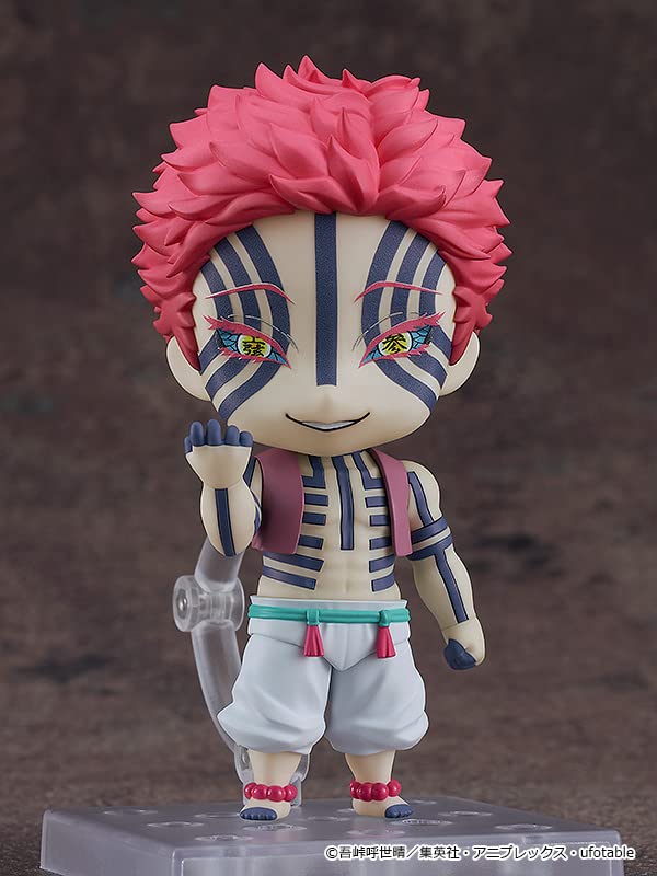Good Smile Company Nendoroid Akaza Figurine - Jouet de collection articulé Demon Slayer