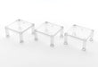 Good Smile Company Clear Simple Stand Build-On Type Set of 3 Plastic Display Stands- Japan Figure Store - #1 Bring To You The Best Japanese Goods