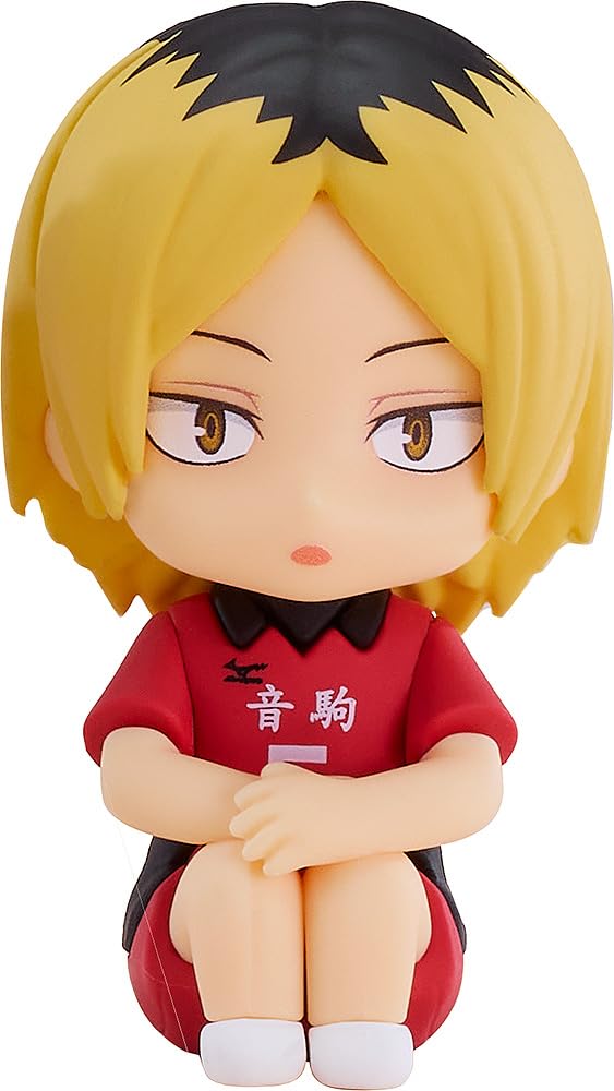 Red Orange Haikyu Nendoroid Plus Kozume Kenma Rubber Mascot Keychain- Japan Figure Store - #1 Bring To You The Best Japanese Goods
