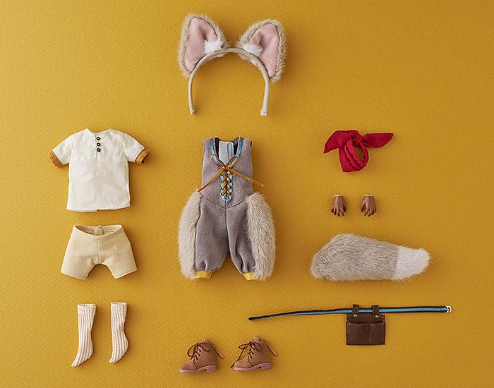 Good Smile Company Harmonia Bloom Wolf Outfit Set for Root Dolls- Japan Figure Store - #1 Bring To You The Best Japanese Goods