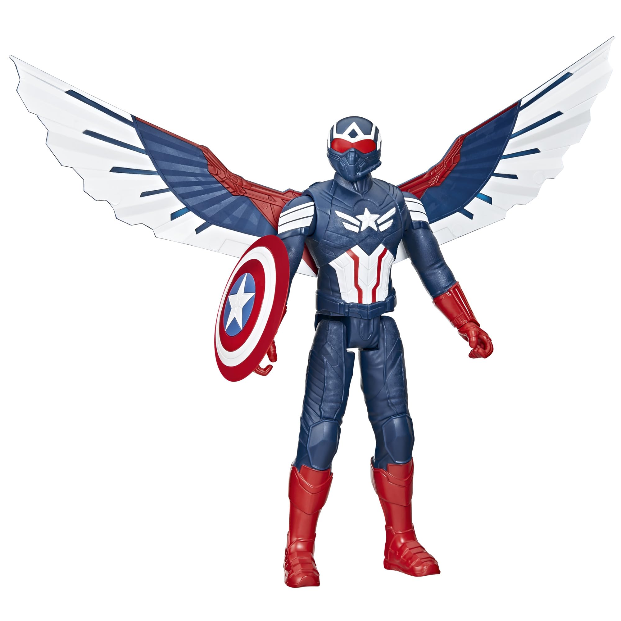 Marvel Hasbro Captain America Titan Hero 12 Inch Deluxe Action Figure Toy- Japan Figure Store - #1 Bring To You The Best Japanese Goods