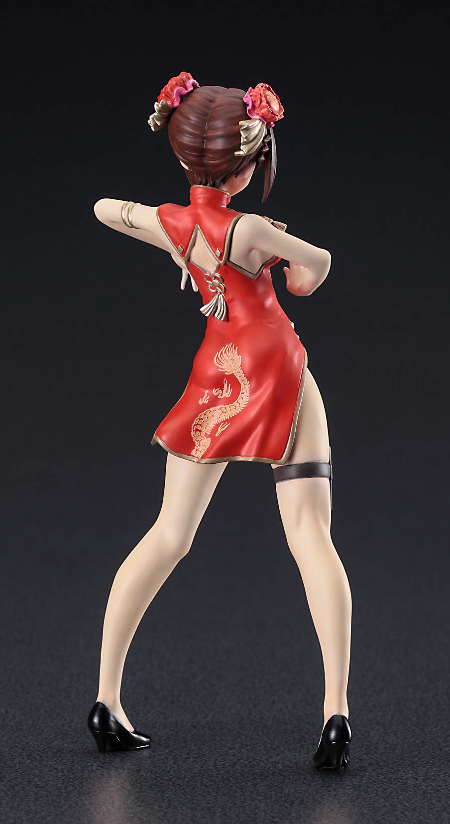 Hasegawa 1/12 Egg Girls No.07 Haku Linfa Chinese Dress Unpainted Resin Kit