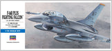 HASEGAWA 1/72 F-16B Plus Fighting Falcon U.S. Air Force Trainer Plastic Model- Japan Figure Store - #1 Bring To You The Best Japanese Goods