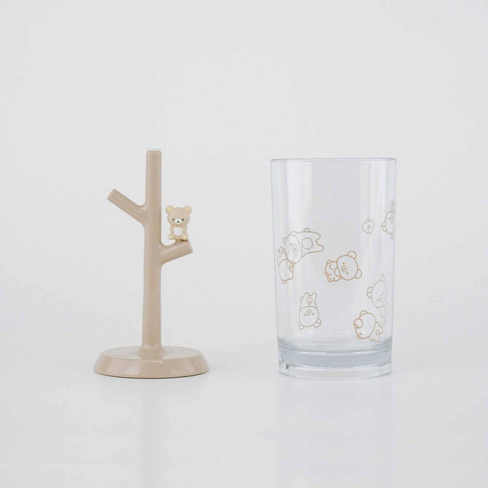 Hashy Topin Rilakkuma Cup & Stand Set with Hygienic Drainer SX-3417