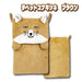 San-X Hatayama Shoji Plush Mobile Pochette Tibetan Fox Brown 18x12cm- Japan Figure Store - #1 Bring To You The Best Japanese Goods
