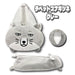 San-X Hatayama Shoji Plush Multi Pouch Gray Tibetan Fox 9x11x23cm- Japan Figure Store - #1 Bring To You The Best Japanese Goods