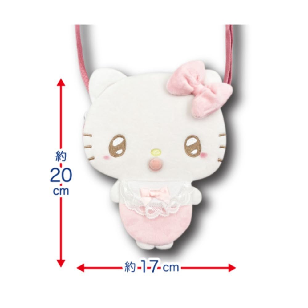 San-X Hatayama Shoji Sanrio Flat Die Cut Pochette Angel Baby Hangyodon H20xW17Cm- Japan Figure Store - #1 Bring To You The Best Japanese Goods