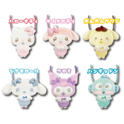 San-X Hatayama Shoji Sanrio Flat Die Cut Pochette Angel Baby Hangyodon H20xW17Cm- Japan Figure Store - #1 Bring To You The Best Japanese Goods