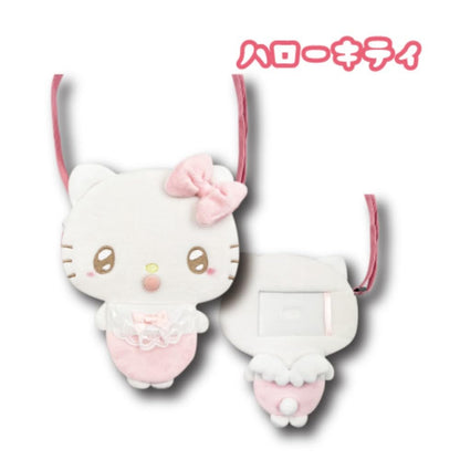 San-X Hello Kitty Angel Baby Flat Die Cut Pochette H20xW17cm 63202074- Japan Figure Store - #1 Bring To You The Best Japanese Goods