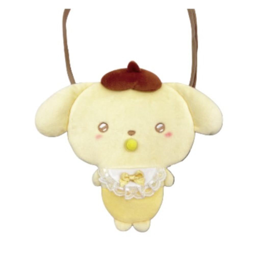 San-X Angel Baby Pompompurin Pochette 20x17cm Hatayama Shoji Sanrio- Japan Figure Store - #1 Bring To You The Best Japanese Goods