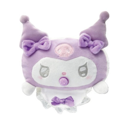 San-X Hatayama Shoji Sanrio Mini Angel Baby Kuromi Cushion 23cm- Japan Figure Store - #1 Bring To You The Best Japanese Goods