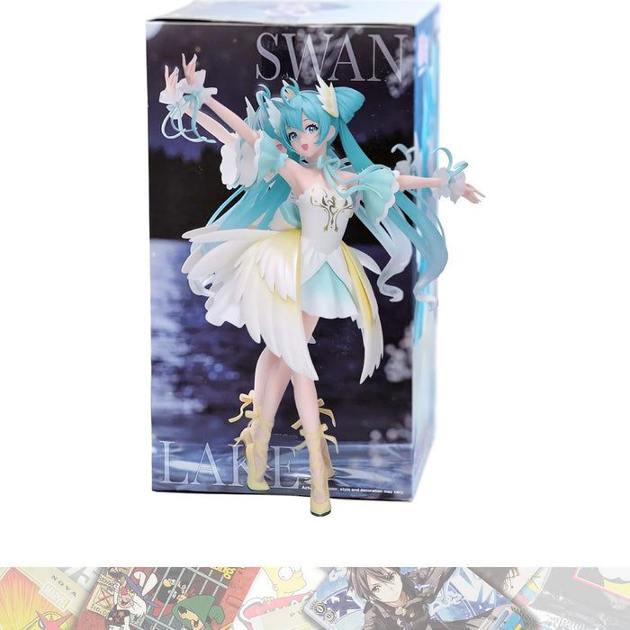 Banpresto Hatsune Miku 21cm Swan Lake Ballet Figure with Trading Card 89921