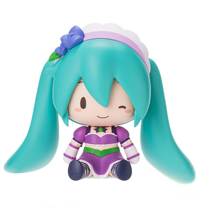 Sega Hatsune Miku Love and Berry Fuwa Puchi Deformed Figure Kirarin Purple- Japan Figure Store - #1 Bring To You The Best Japanese Goods