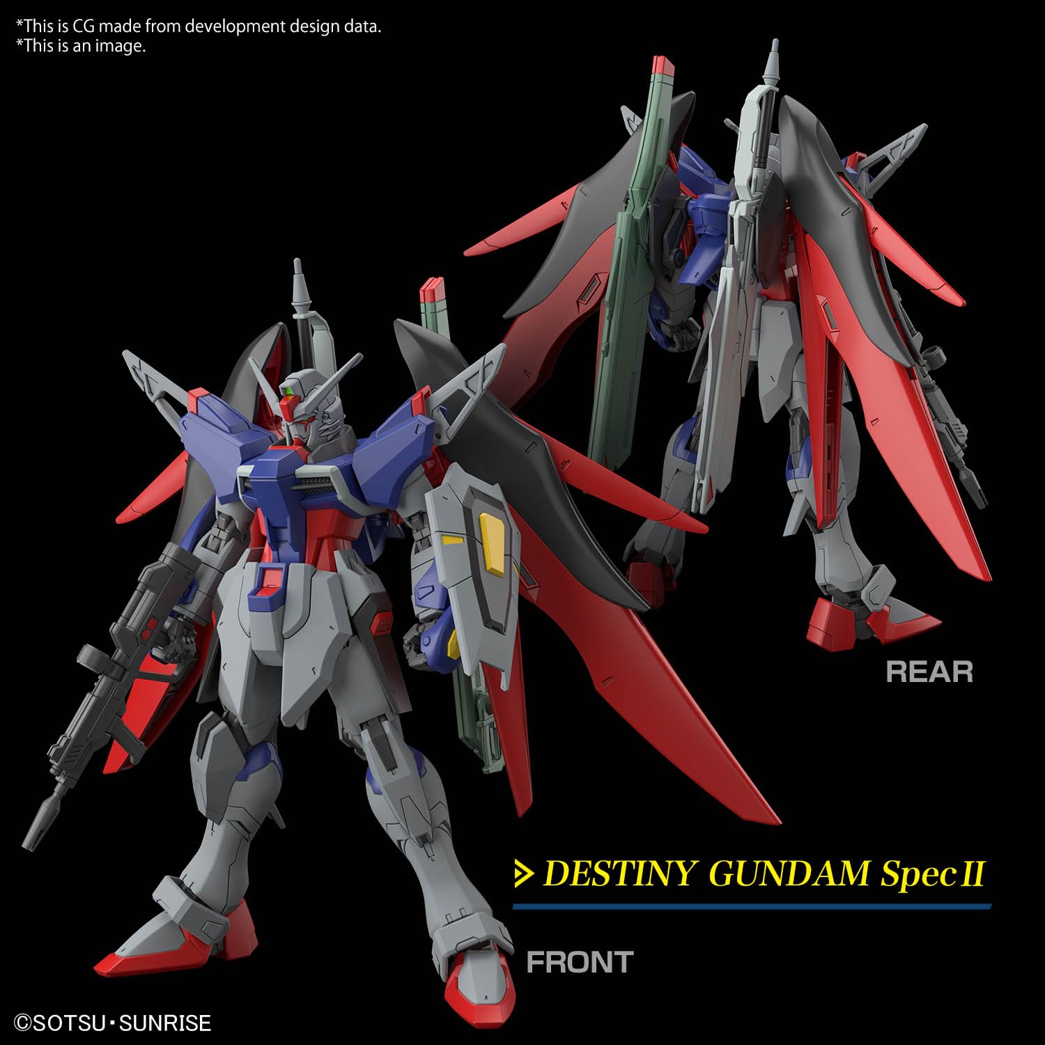 Bandai Hg 1/144 Destiny Gundam Seed Freedom Spec II with Zeus Silhouette Model Kit- Japan Figure Store - #1 Bring To You The Best Japanese Goods