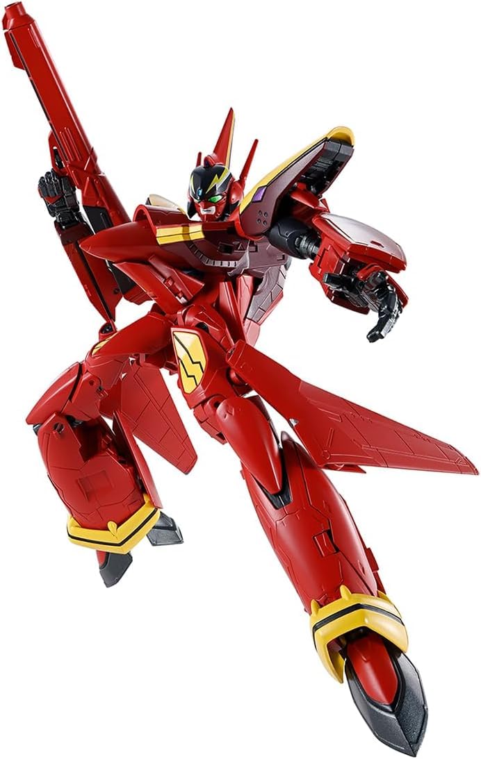 Tamashii Nations Hi-Metal R Macross 7 VF-19 Kai Fire Valkyrie 150mm Figure- Japan Figure Store - #1 Bring To You The Best Japanese Goods