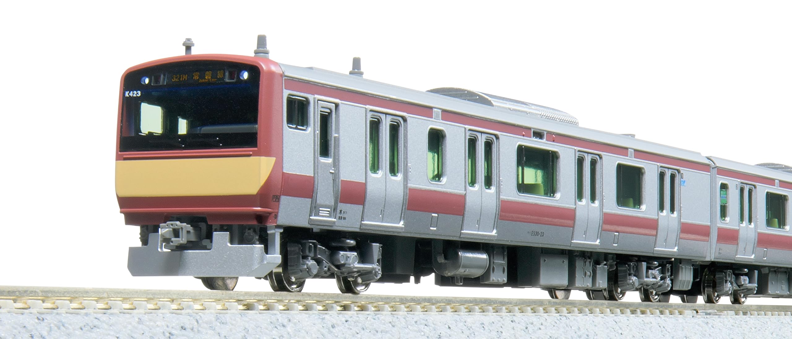 KATO N Gauge E531 Series Red Electric 10-Car Set Railway Model Train 10-965