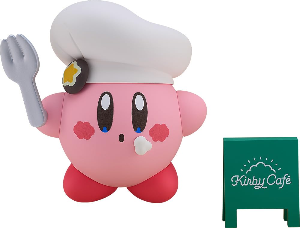Good Smile Company Hoshi No Kirby Nendoroid Café Ver. Figure #2598- Japan Figure Store - #1 Bring To You The Best Japanese Goods