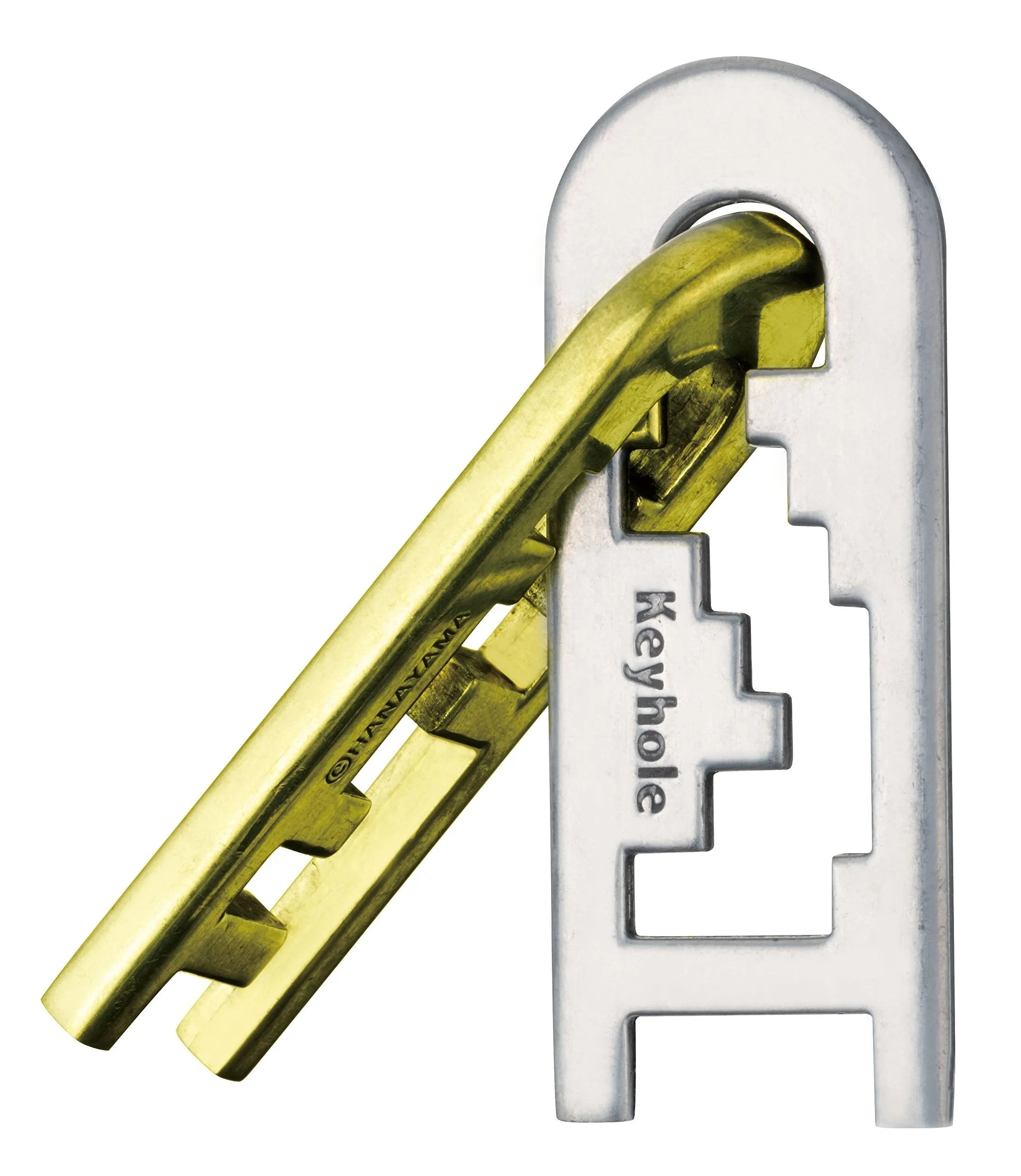 Hanayama Huzzle Cast Keyhole [Difficulty Level 4]- Japan Figure Store - #1 Bring To You The Best Japanese Goods