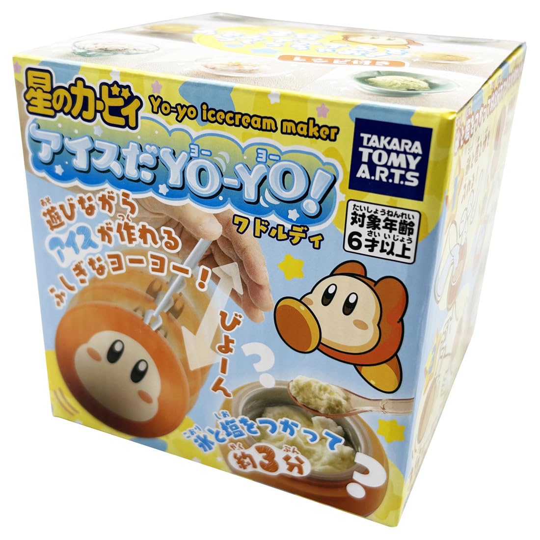 Takaratomy Arts Ice Cream Yo-Yo Waddle Dee Maker with 10 Recipes- Japan Figure Store - #1 Bring To You The Best Japanese Goods