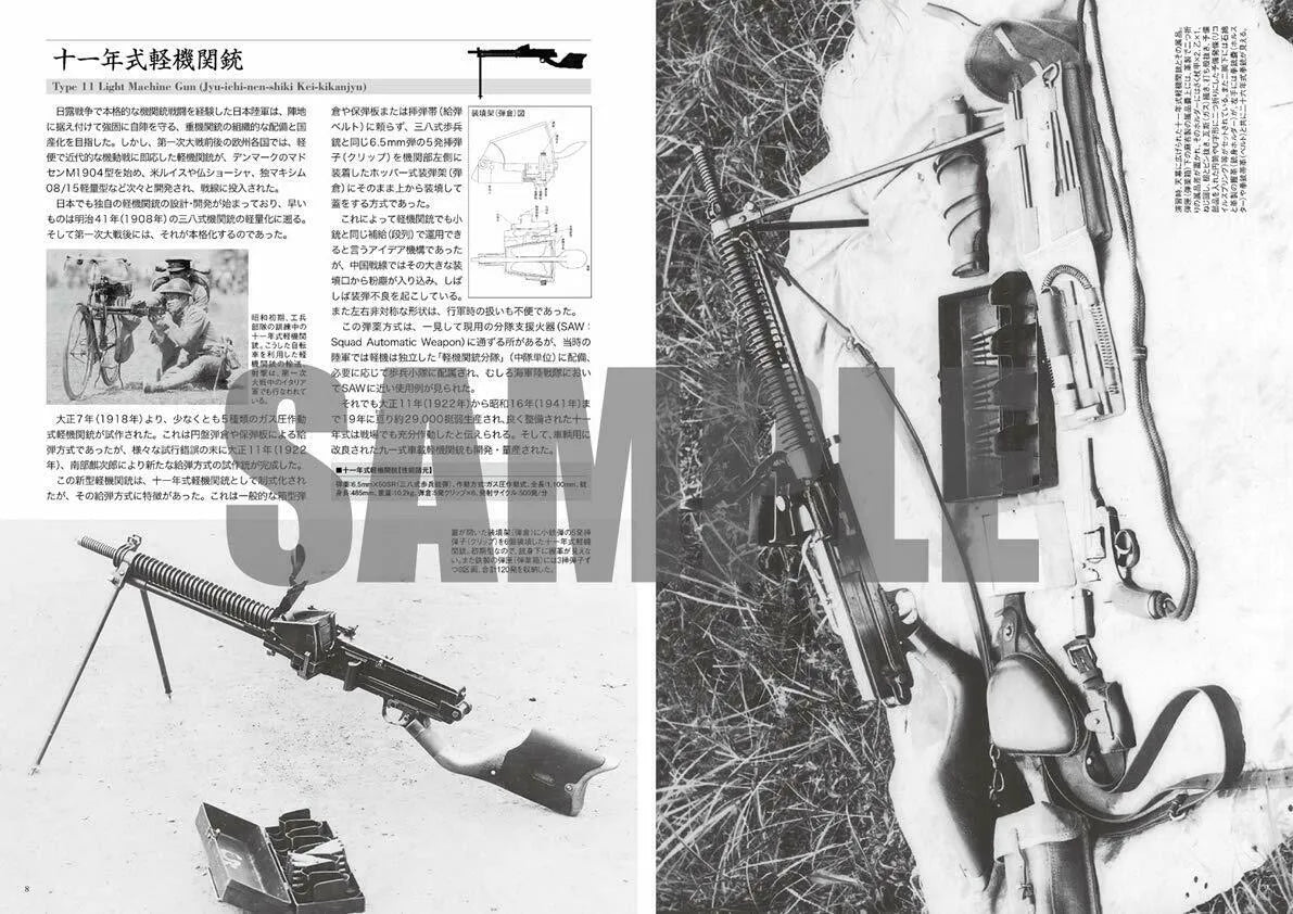 Ikaros Publishing Photo Album Of Japanese Machine Guns Book- Japan Figure Store - #1 Bring To You The Best Japanese Goods