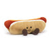 Jelly Cat Funny Hot Dog Plush Toy 16948 Soft and Cuddly Stuffed Animal- Japan Figure Store - #1 Bring To You The Best Japanese Goods