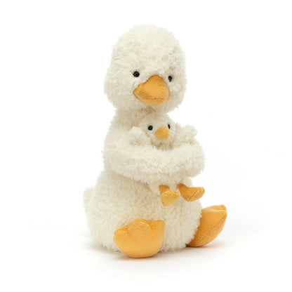 Jelly Cat Huddles Duck Plush Toy 10 Inch - Duck & Duckling Stuffed Gift- Japan Figure Store - #1 Bring To You The Best Japanese Goods