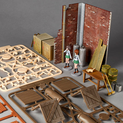 Kaiyodo Artpla 1/24 Scale Girls & Panzer Model Kit Final Chapter Set A