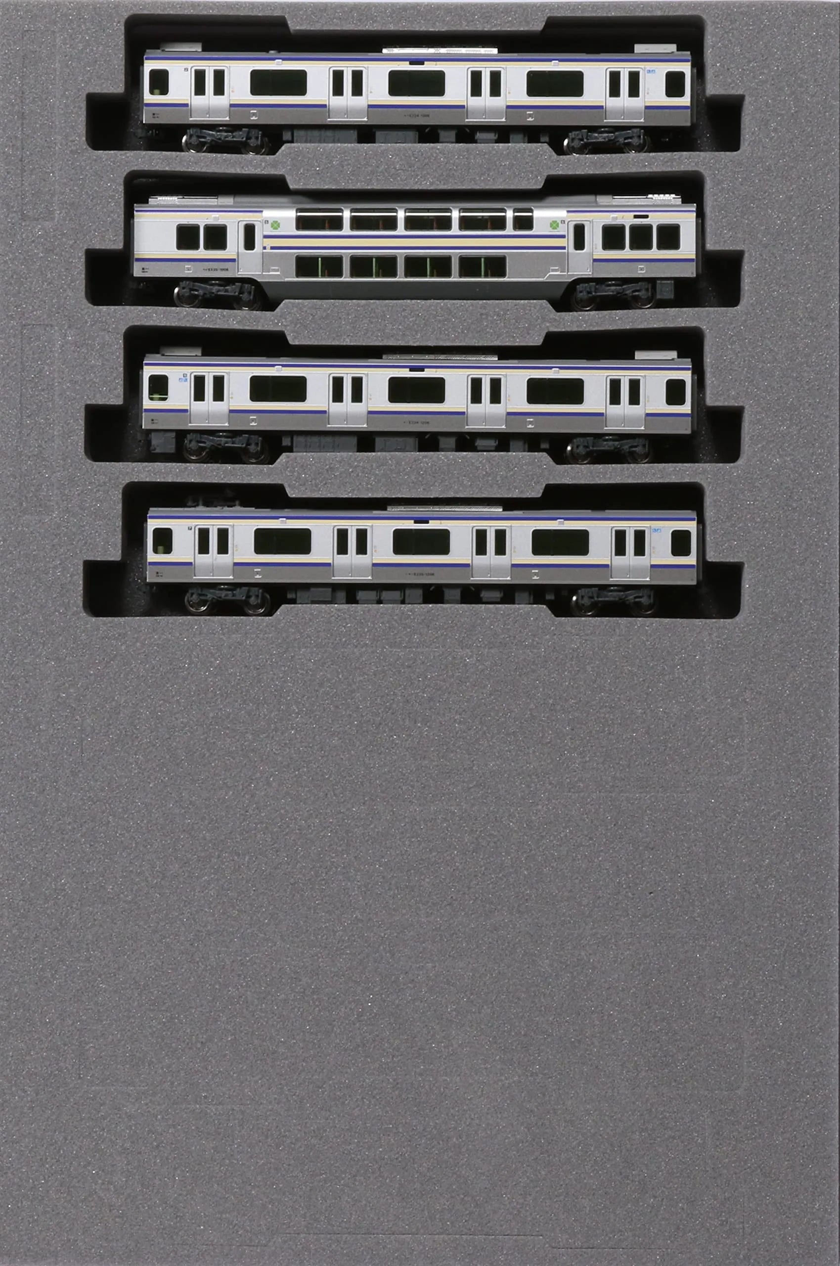 KATO 10-1703 Series E235-1000 Yokosuka/Sobu Rapid Line 4 Cars Add-On Set A N Scale- Japan Figure Store - #1 Bring To You The Best Japanese Goods