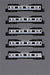 KATO N Gauge Tokyu Railway 5050 Series 10-Car Shinkansen Train Model Set