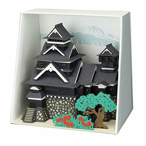 Kawada Pn-133 Papernano Kumamoto Castle Paper Craft Model- Japan Figure Store - #1 Bring To You The Best Japanese Goods