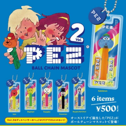 Ken Elephant Pez Ball Chain Mascot Vol.2 Complete Set Capsule Toy Japan Official- Japan Figure Store - #1 Bring To You The Best Japanese Goods