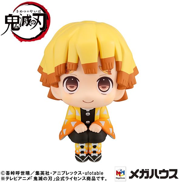 Megahouse Kimetsu No Yaiba Agatsuma Zenitsu Look Up Nikotto Ver. Figurine- Japan Figure Store - #1 Bring To You The Best Japanese Goods
