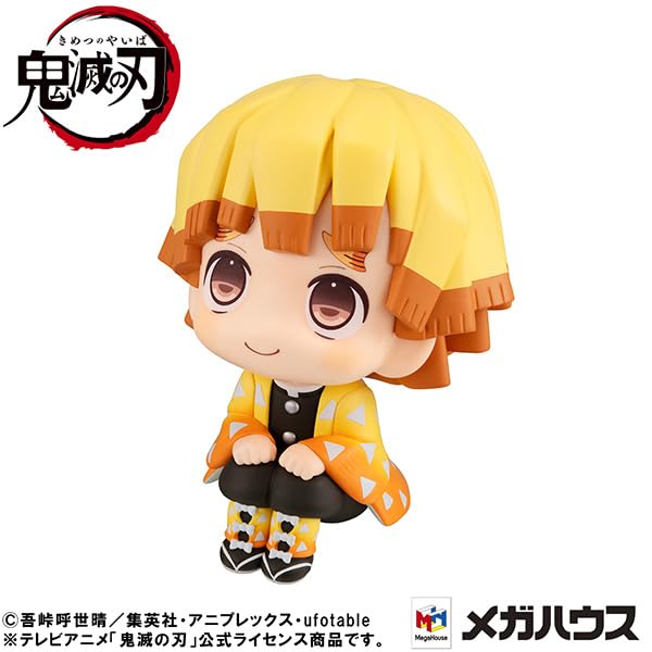 Megahouse Kimetsu No Yaiba Agatsuma Zenitsu Look Up Nikotto Ver. Figurine- Japan Figure Store - #1 Bring To You The Best Japanese Goods