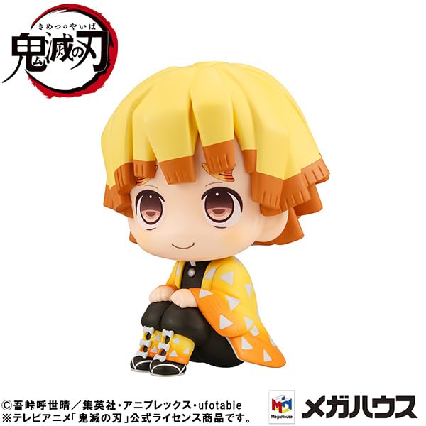 Megahouse Kimetsu No Yaiba Agatsuma Zenitsu Look Up Nikotto Ver. Figurine- Japan Figure Store - #1 Bring To You The Best Japanese Goods