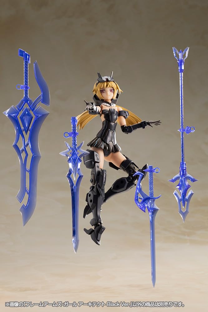 Kotobukiya Frame Arms Girl Architect Black Version 150mm Model Kit- Japan Figure Store - #1 Bring To You The Best Japanese Goods