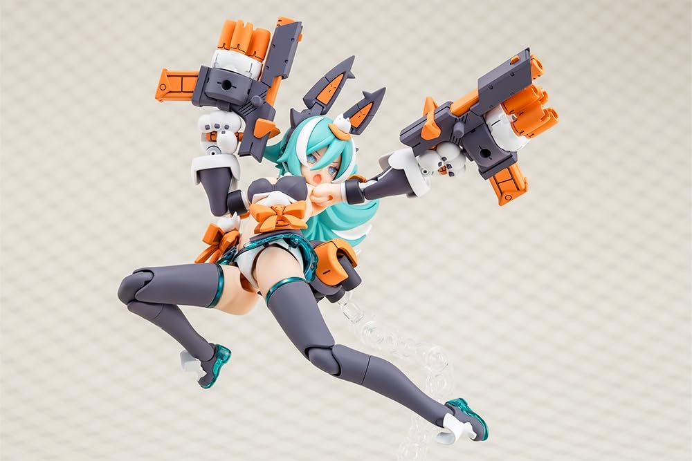 Kotobukiya Megami Device Puni Mofu Run 1/1 Scale Plastic Model 160mm Tall