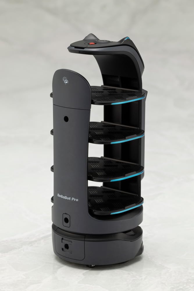 Kotobukiya Pudu Bellabot Pro Black Ver Non-Scale Plastic Model 107mm Tall